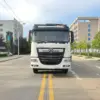 dongfeng-xinqi-d7-40cbm-compactor-truck-front-02 东风新汽D7前四后八40方压缩式垃圾车