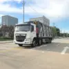 dongfeng-xinqi-d7-40cbm-compactor-truck-front-left-02 东风新汽D7前四后八40方压缩式垃圾车