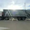 dongfeng-xinqi-d7-40cbm-compactor-truck-left-side-02 东风新汽D7前四后八40方压缩式垃圾车