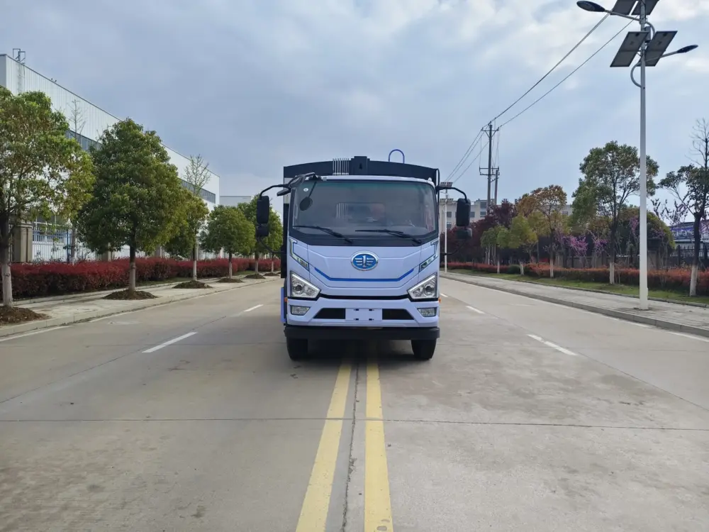 解放虎6G纯电动13方压缩式垃圾车