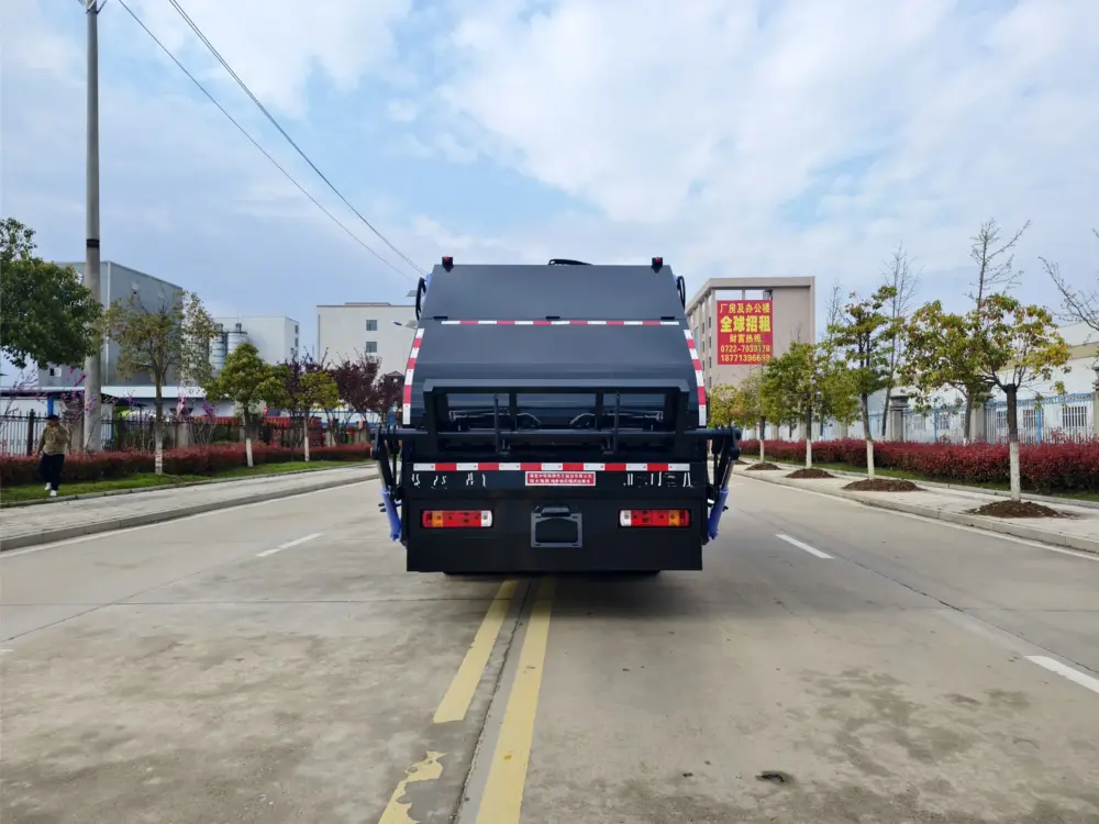 解放虎6G纯电动13方压缩式垃圾车