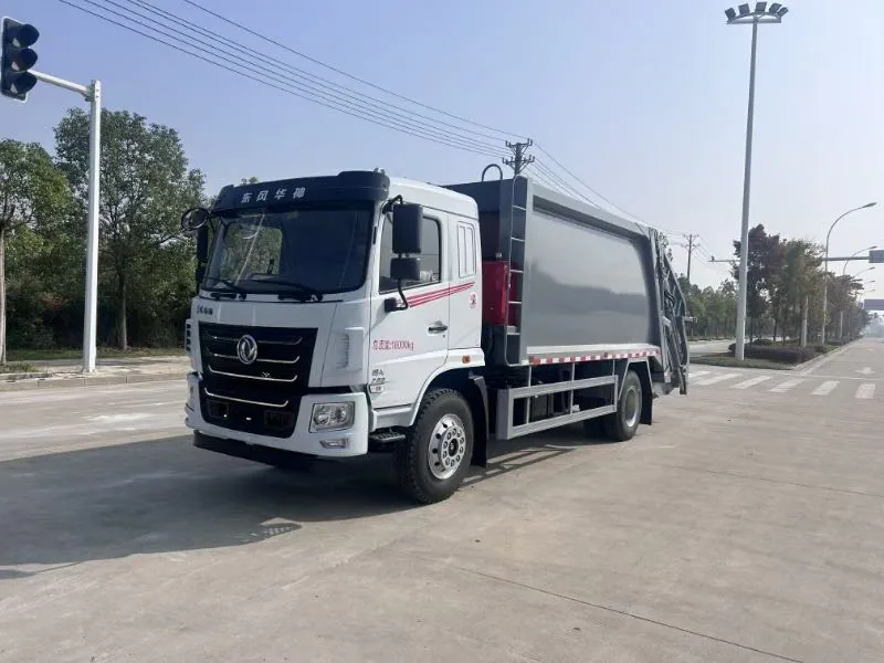 东风华神F5单桥16方压缩式垃圾车