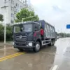 东风华神t5-压缩式垃圾车-前侧45度-01 东风华神t5-压缩式垃圾车-前侧45度-01