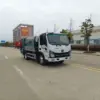 东风华神v3-压缩式垃圾车-前侧45度-02 东风华神V3蓝牌6方压缩式垃圾车