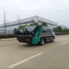 东风华神v3-压缩式垃圾车-后侧45度-01 东风华神V3蓝牌6方压缩式垃圾车