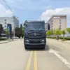 东风天锦-37方-压缩式垃圾车-正前外观 东风天锦前四后八37方压缩式垃圾车