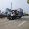 陕汽德龙-前四后八40方-压缩式垃圾车-前侧45度-01 陕汽德龙-前四后八40方-压缩式垃圾车-前侧45度-01