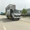 陕汽德龙g1-压缩式垃圾车-前侧45度-02 陕汽德龙G1 13方压缩式垃圾车