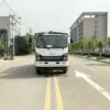 陕汽德龙g1-压缩式垃圾车-正前外观 陕汽德龙G1 13方压缩式垃圾车