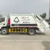 陕汽德龙g1-压缩式垃圾车-车身侧面-01 陕汽德龙G1 13方压缩式垃圾车