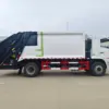 陕汽德龙l5000-压缩式垃圾车-车身侧面-02 陕汽德龙L5000单桥16方压缩式垃圾车