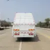 陕汽德龙m3000-后双桥25方-压缩式垃圾车-正后外观 陕汽德龙M3000后双桥25方压缩式垃圾车